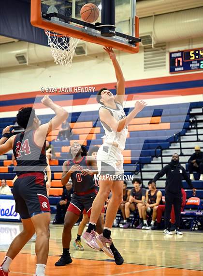 Thumbnail 2 in St. Pius X-St. Matthias Academy vs. Riviera Prep (Tarkanian Classic) photogallery.