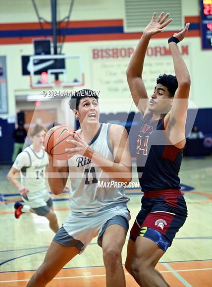 Thumbnail 2 in St. Pius X-St. Matthias Academy vs. Riviera Prep (Tarkanian Classic) photogallery.