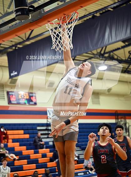 Thumbnail 1 in St. Pius X-St. Matthias Academy vs. Riviera Prep (Tarkanian Classic) photogallery.