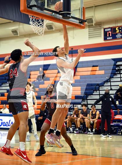 Thumbnail 1 in St. Pius X-St. Matthias Academy vs. Riviera Prep (Tarkanian Classic) photogallery.