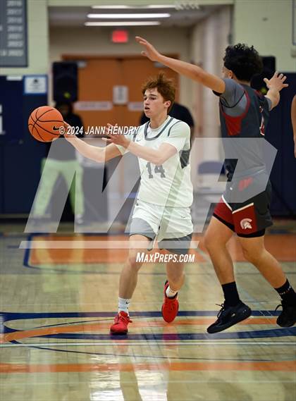 Thumbnail 3 in St. Pius X-St. Matthias Academy vs. Riviera Prep (Tarkanian Classic) photogallery.
