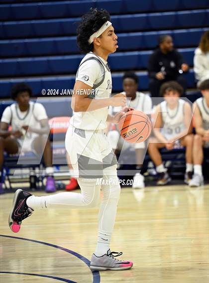 Thumbnail 2 in St. Pius X-St. Matthias Academy vs. Riviera Prep (Tarkanian Classic) photogallery.