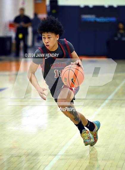 Thumbnail 2 in St. Pius X-St. Matthias Academy vs. Riviera Prep (Tarkanian Classic) photogallery.