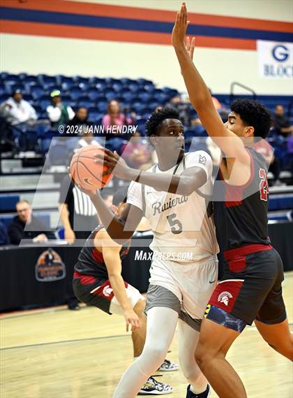 Thumbnail 3 in St. Pius X-St. Matthias Academy vs. Riviera Prep (Tarkanian Classic) photogallery.