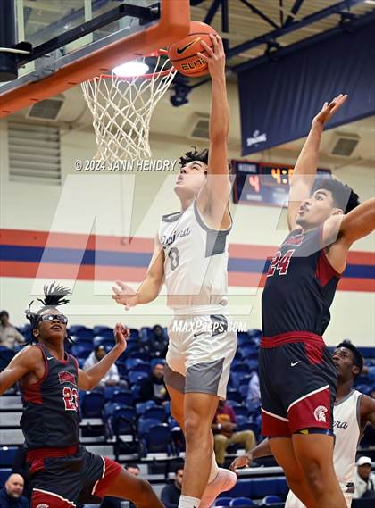 Thumbnail 2 in St. Pius X-St. Matthias Academy vs. Riviera Prep (Tarkanian Classic) photogallery.