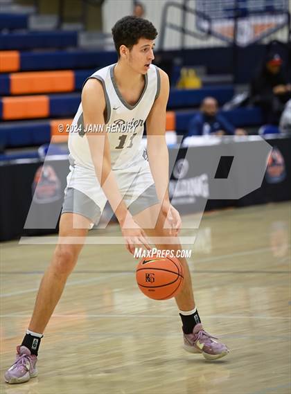 Thumbnail 3 in St. Pius X-St. Matthias Academy vs. Riviera Prep (Tarkanian Classic) photogallery.