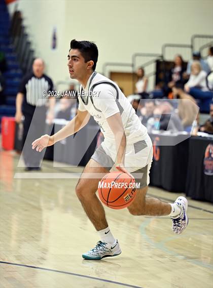 Thumbnail 3 in St. Pius X-St. Matthias Academy vs. Riviera Prep (Tarkanian Classic) photogallery.