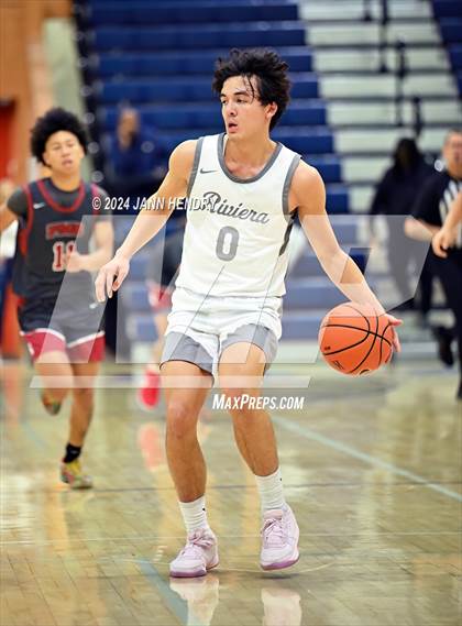 Thumbnail 2 in St. Pius X-St. Matthias Academy vs. Riviera Prep (Tarkanian Classic) photogallery.