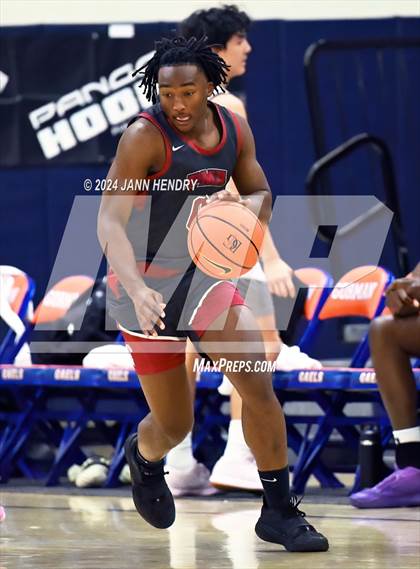 Thumbnail 1 in St. Pius X-St. Matthias Academy vs. Riviera Prep (Tarkanian Classic) photogallery.