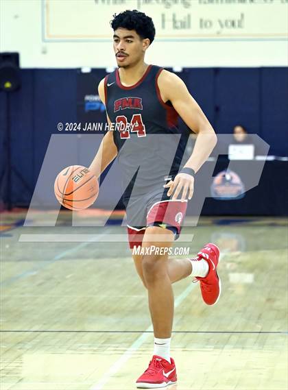 Thumbnail 2 in St. Pius X-St. Matthias Academy vs. Riviera Prep (Tarkanian Classic) photogallery.