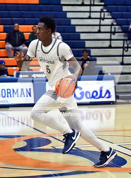 Thumbnail 2 in St. Pius X-St. Matthias Academy vs. Riviera Prep (Tarkanian Classic) photogallery.