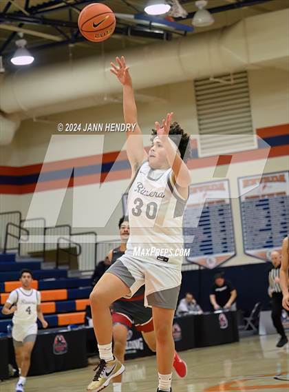 Thumbnail 3 in St. Pius X-St. Matthias Academy vs. Riviera Prep (Tarkanian Classic) photogallery.