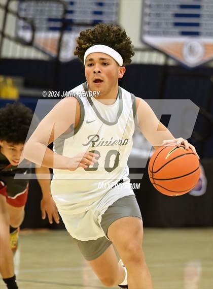 Thumbnail 2 in St. Pius X-St. Matthias Academy vs. Riviera Prep (Tarkanian Classic) photogallery.