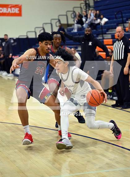 Thumbnail 1 in St. Pius X-St. Matthias Academy vs. Riviera Prep (Tarkanian Classic) photogallery.