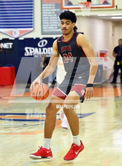 Thumbnail 1 in St. Pius X-St. Matthias Academy vs. Riviera Prep (Tarkanian Classic) photogallery.