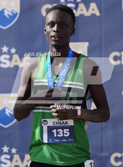 Thumbnail 3 in CHSAA 2A Cross Country Final photogallery.