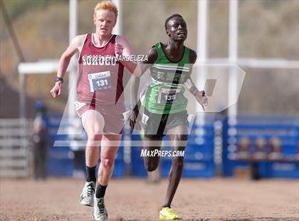 Thumbnail 2 in CHSAA 2A Cross Country Final photogallery.