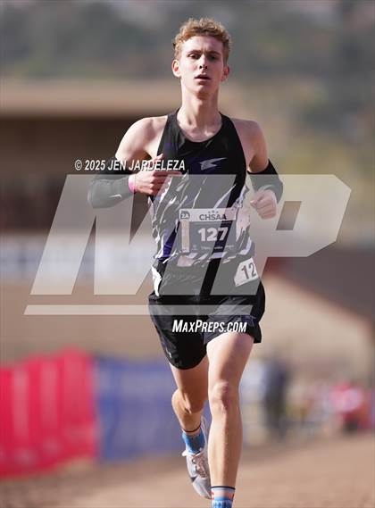 Thumbnail 1 in CHSAA 2A Cross Country Final photogallery.