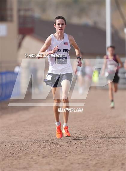 Thumbnail 1 in CHSAA 2A Cross Country Final photogallery.