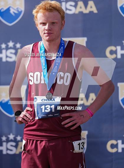 Thumbnail 1 in CHSAA 2A Cross Country Final photogallery.