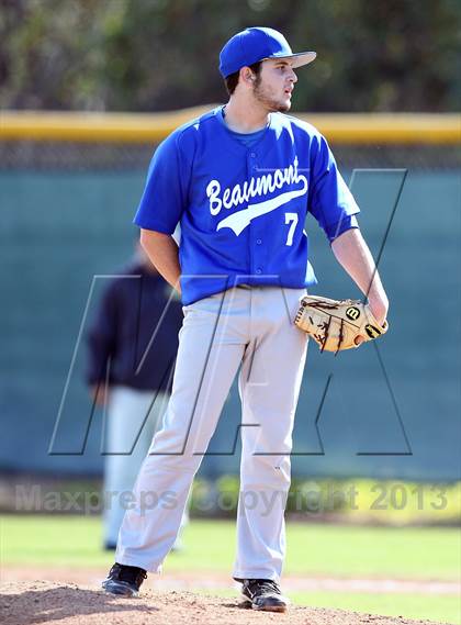 Thumbnail 3 in JW North vs. Beaumont (Redlands Baseball Invitational) photogallery.