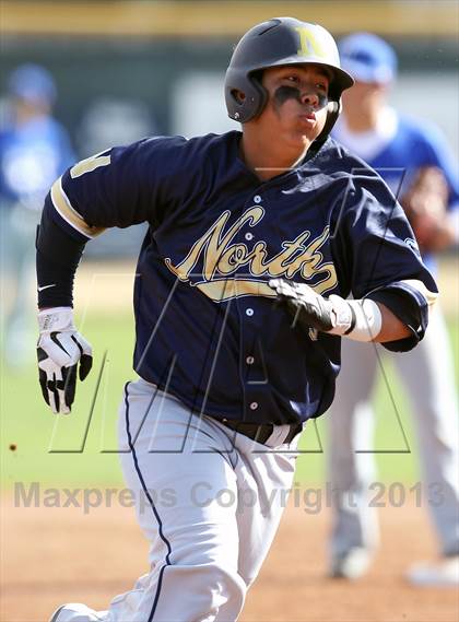 Thumbnail 2 in JW North vs. Beaumont (Redlands Baseball Invitational) photogallery.