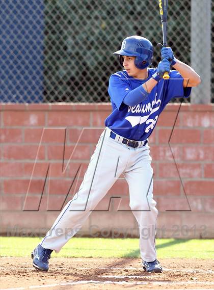 Thumbnail 1 in JW North vs. Beaumont (Redlands Baseball Invitational) photogallery.