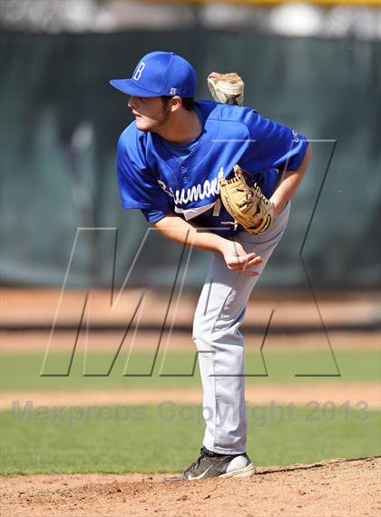 Thumbnail 1 in JW North vs. Beaumont (Redlands Baseball Invitational) photogallery.