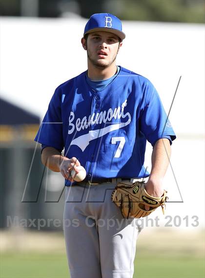 Thumbnail 3 in JW North vs. Beaumont (Redlands Baseball Invitational) photogallery.