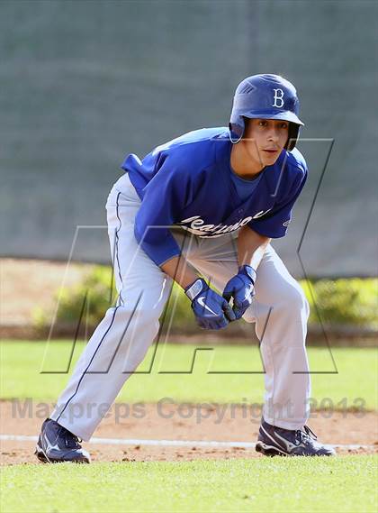 Thumbnail 3 in JW North vs. Beaumont (Redlands Baseball Invitational) photogallery.
