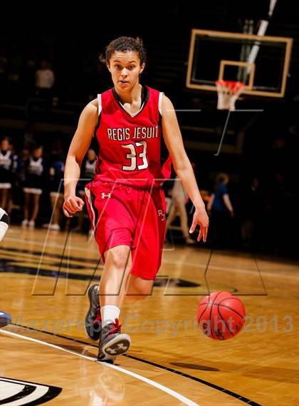 Thumbnail 2 in Regis Jesuit vs. Highlands Ranch (CHSAA 5A Final) photogallery.