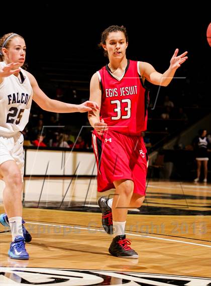 Thumbnail 3 in Regis Jesuit vs. Highlands Ranch (CHSAA 5A Final) photogallery.