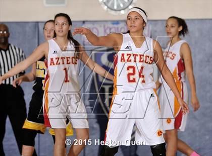 Thumbnail 2 in Yucca Valley vs. Palm Desert (MaxPreps Holiday Classic) photogallery.