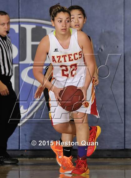 Thumbnail 1 in Yucca Valley vs. Palm Desert (MaxPreps Holiday Classic) photogallery.