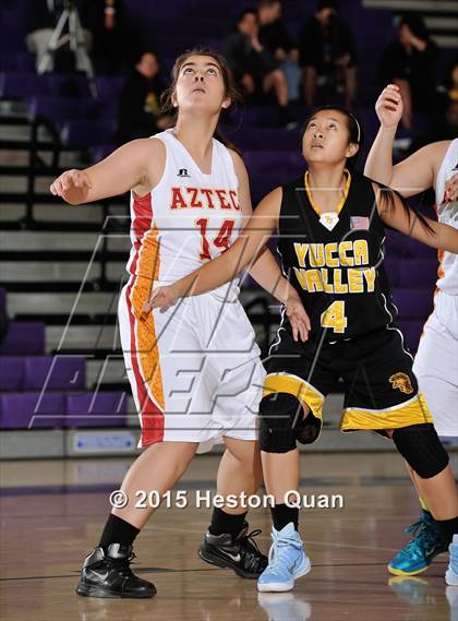 Thumbnail 2 in Yucca Valley vs. Palm Desert (MaxPreps Holiday Classic) photogallery.