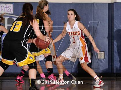 Thumbnail 2 in Yucca Valley vs. Palm Desert (MaxPreps Holiday Classic) photogallery.