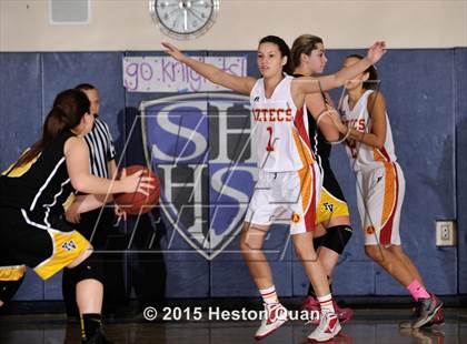 Thumbnail 2 in Yucca Valley vs. Palm Desert (MaxPreps Holiday Classic) photogallery.