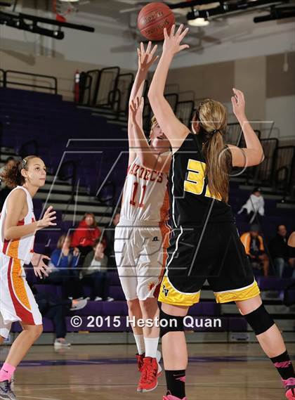 Thumbnail 1 in Yucca Valley vs. Palm Desert (MaxPreps Holiday Classic) photogallery.