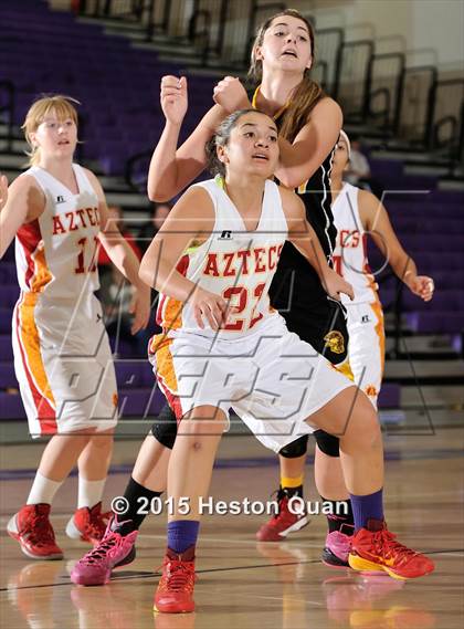 Thumbnail 2 in Yucca Valley vs. Palm Desert (MaxPreps Holiday Classic) photogallery.