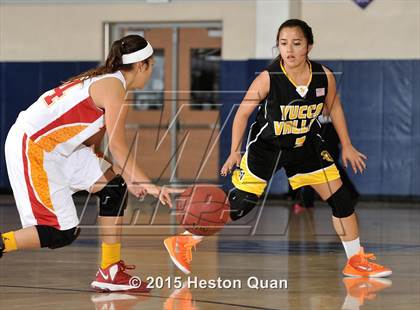 Thumbnail 1 in Yucca Valley vs. Palm Desert (MaxPreps Holiday Classic) photogallery.