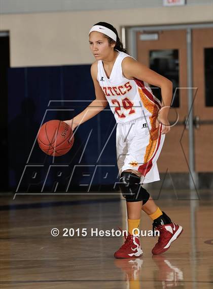 Thumbnail 2 in Yucca Valley vs. Palm Desert (MaxPreps Holiday Classic) photogallery.