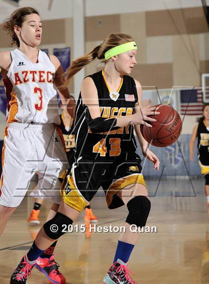 Thumbnail 3 in Yucca Valley vs. Palm Desert (MaxPreps Holiday Classic) photogallery.