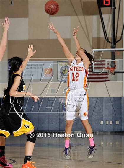 Thumbnail 3 in Yucca Valley vs. Palm Desert (MaxPreps Holiday Classic) photogallery.
