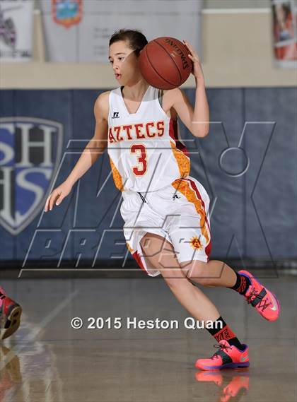 Thumbnail 1 in Yucca Valley vs. Palm Desert (MaxPreps Holiday Classic) photogallery.