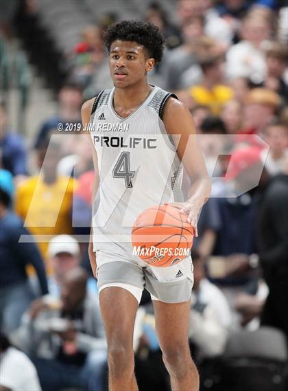 Thumbnail 2 in Prolific Prep of Napa Christian vs. St. Mark's (Thanksgiving Hoopfest) photogallery.