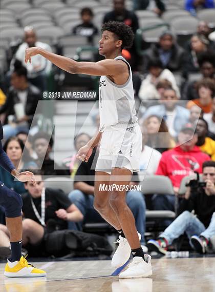 Thumbnail 2 in Prolific Prep of Napa Christian vs. St. Mark's (Thanksgiving Hoopfest) photogallery.