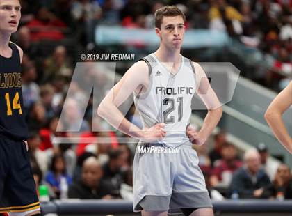 Thumbnail 1 in Prolific Prep of Napa Christian vs. St. Mark's (Thanksgiving Hoopfest) photogallery.