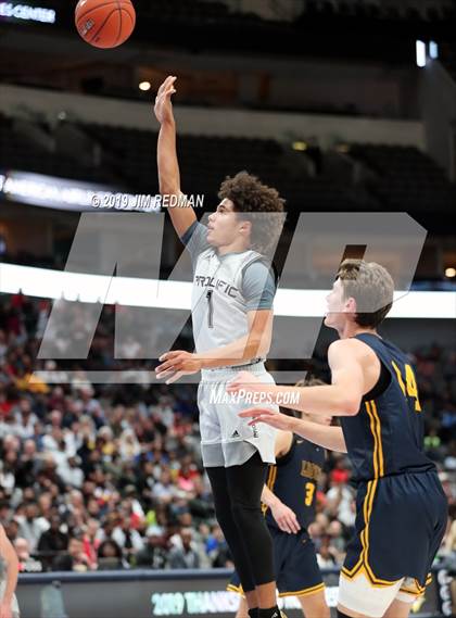 Thumbnail 3 in Prolific Prep of Napa Christian vs. St. Mark's (Thanksgiving Hoopfest) photogallery.