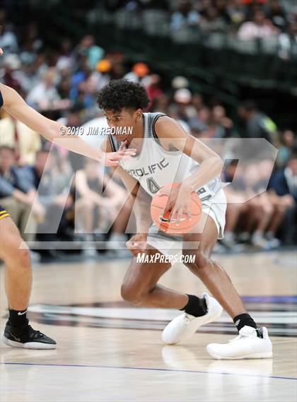 Thumbnail 3 in Prolific Prep of Napa Christian vs. St. Mark's (Thanksgiving Hoopfest) photogallery.