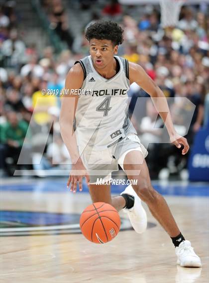 Thumbnail 2 in Prolific Prep of Napa Christian vs. St. Mark's (Thanksgiving Hoopfest) photogallery.